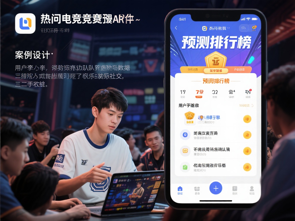 以某款热门电竞竞猜软件为例，其内置了“预测排行榜”